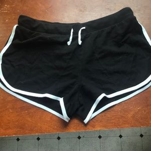Size medium black shorts